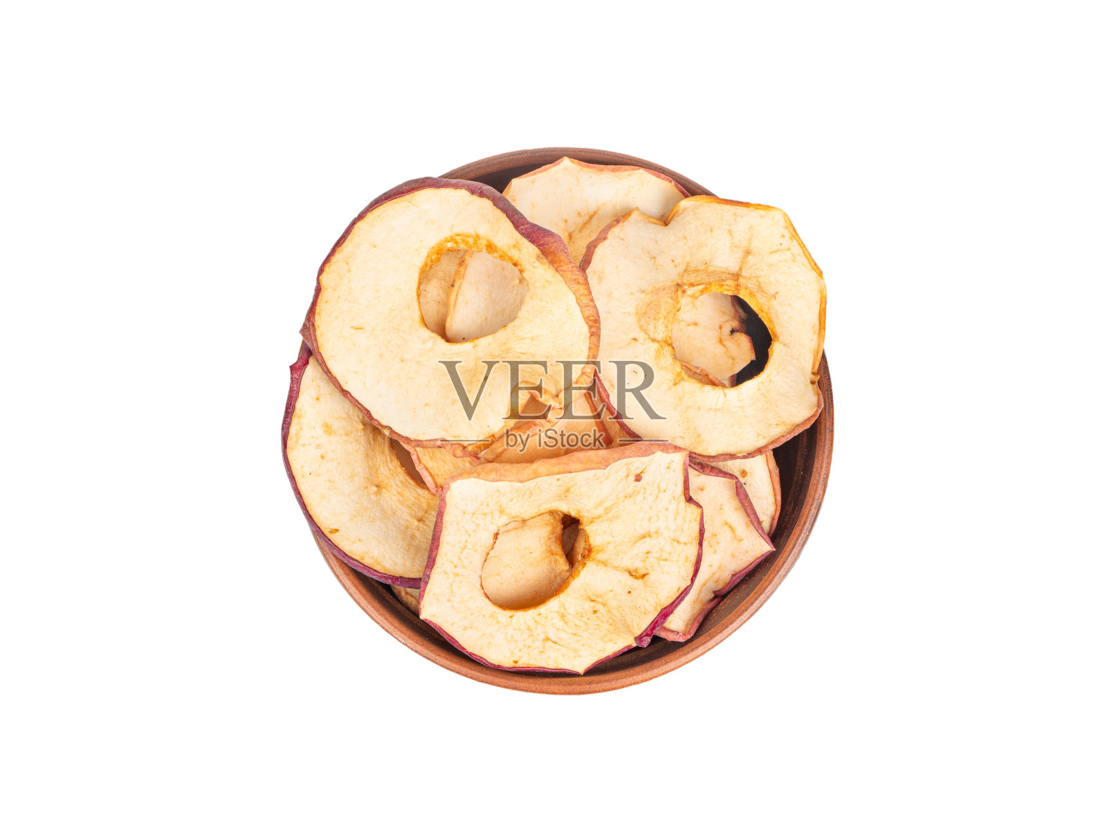 碗装苹果片照片摄影图片