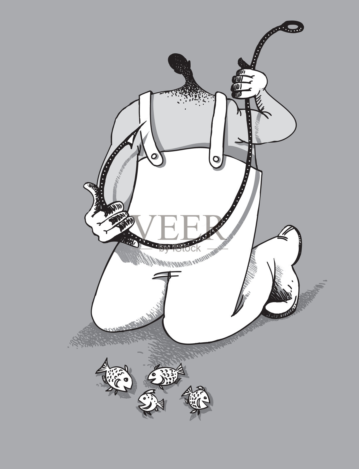 讲故事插画图片素材