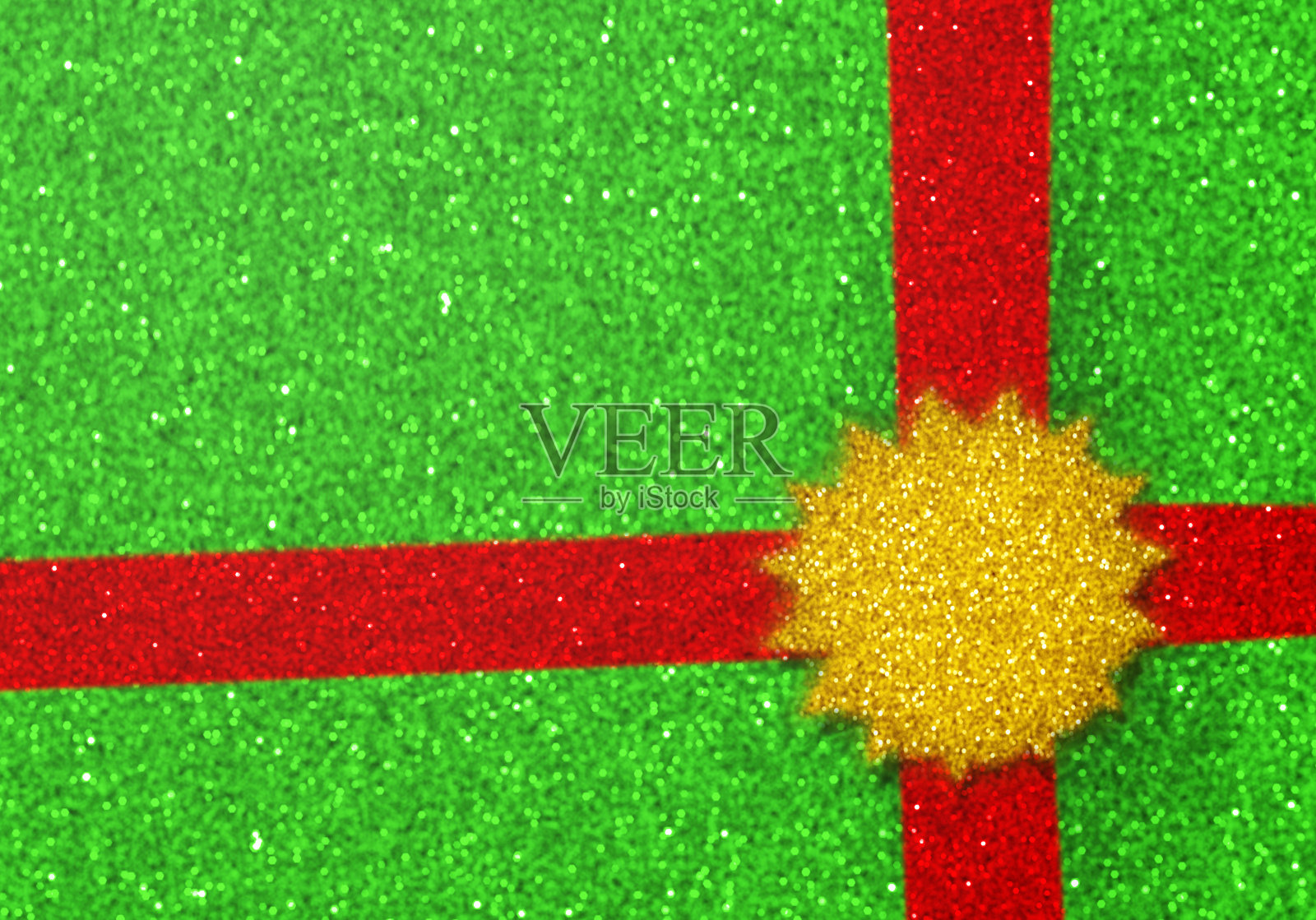 插图古雅的礼物背景制作的闪光材料。照片摄影图片