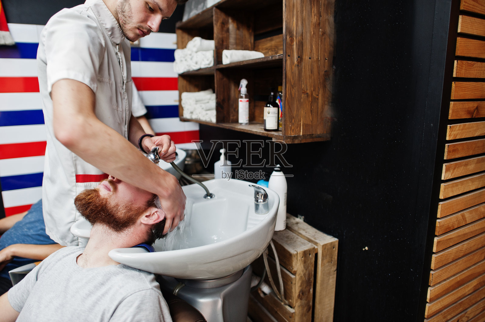 理发店的主题照片摄影图片