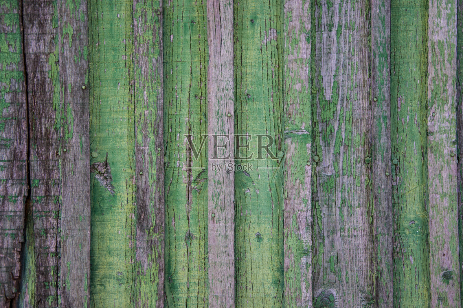 室内设计——绿色木墙,旧木板纹理,垃圾背景照片摄影图片