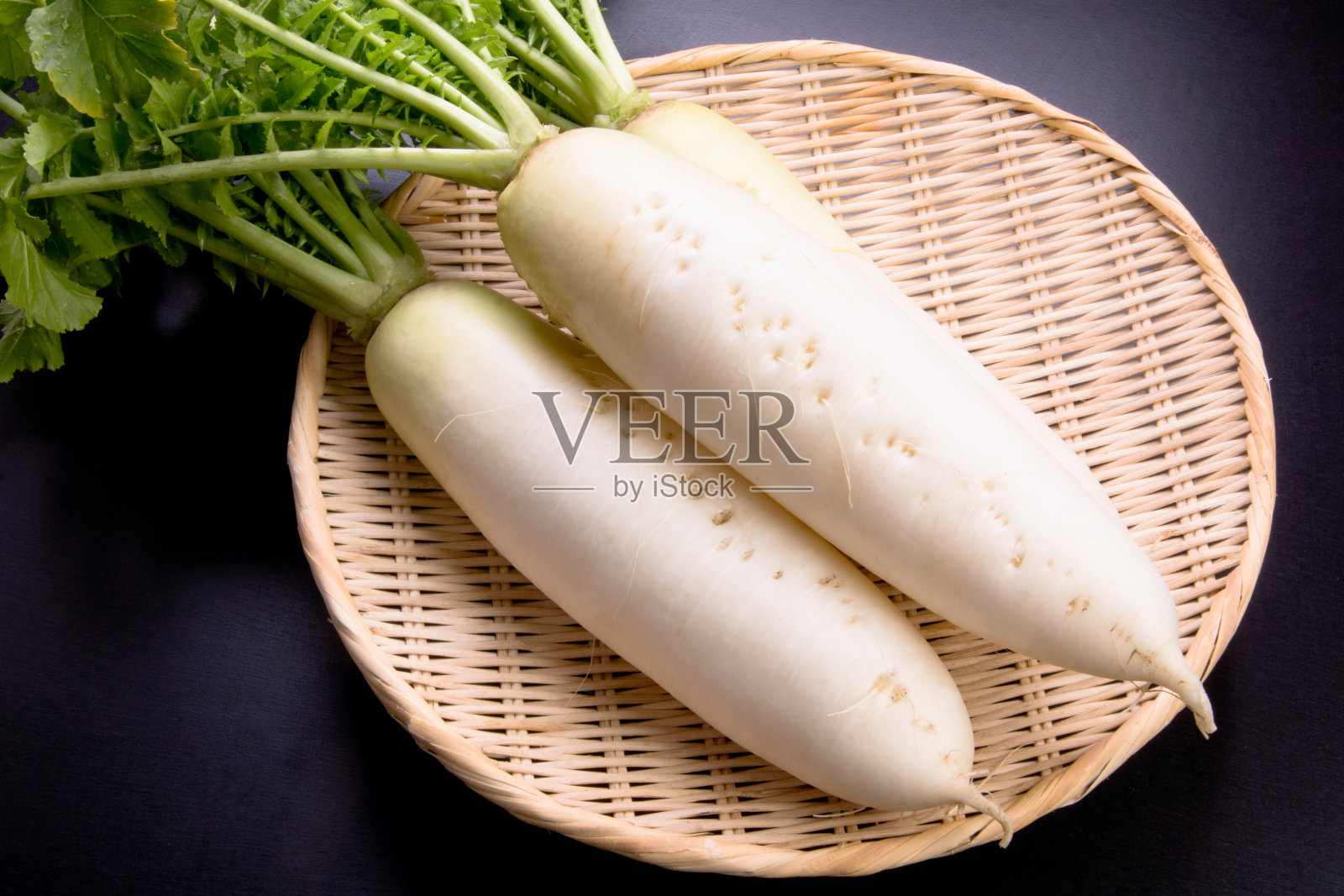 萝卜的叶子照片摄影图片