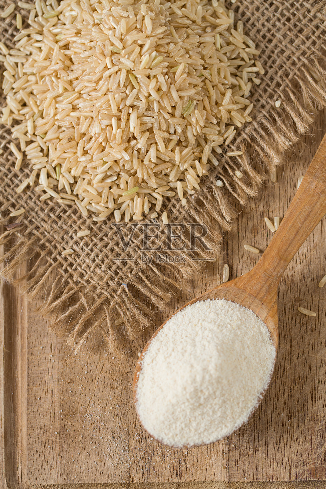 糙米粉照片摄影图片