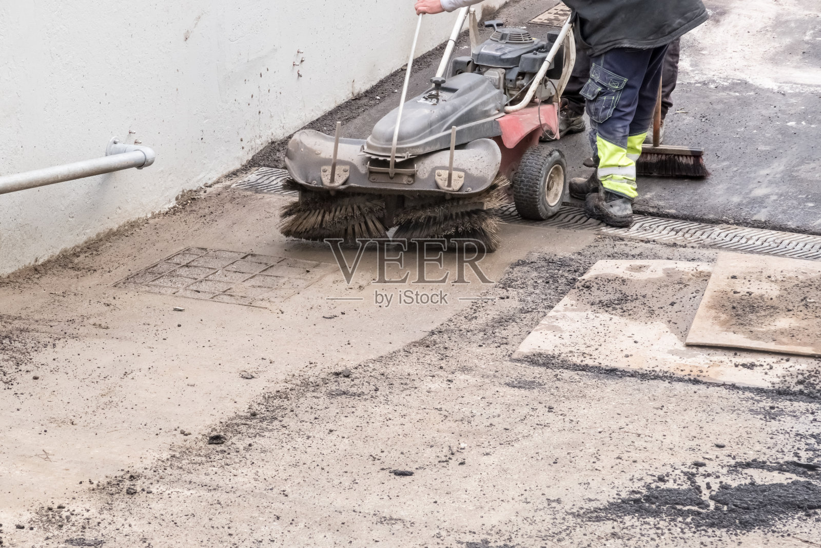 一个清道夫照片摄影图片