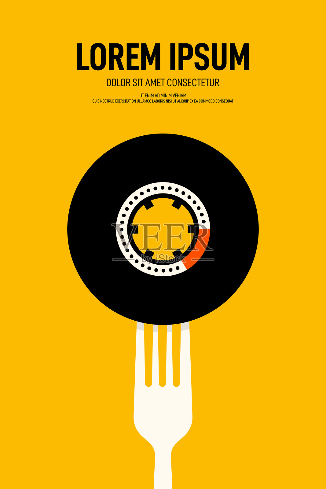 音乐海报设计模板背景复古复古风格设计模板素材