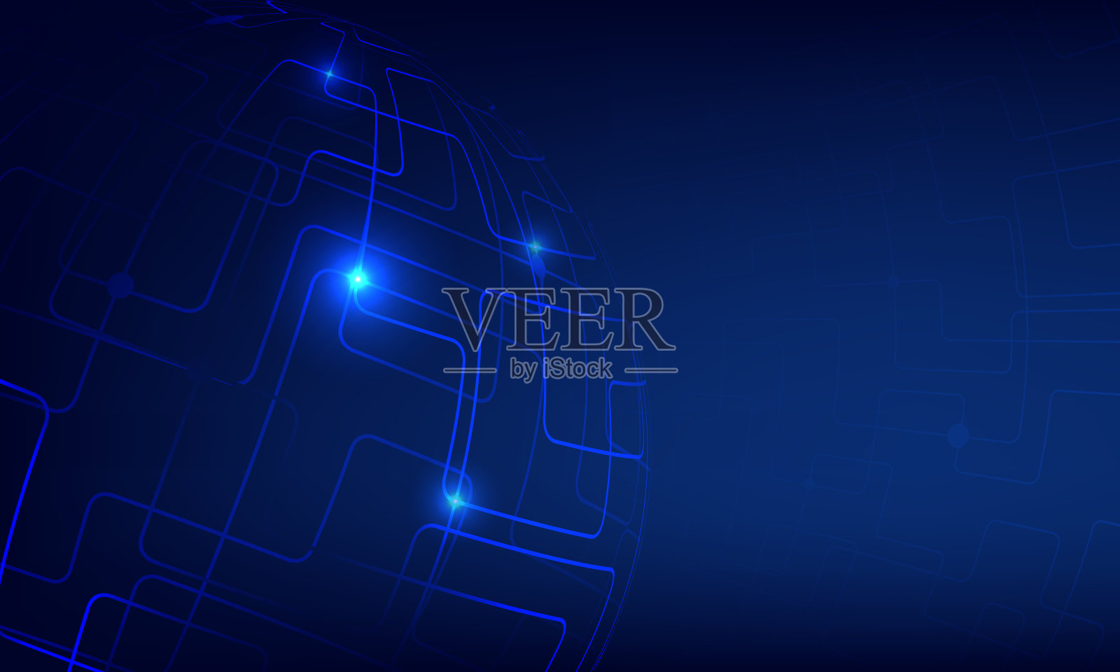 摘要技术电路板背景。向量eps 10插画图片素材