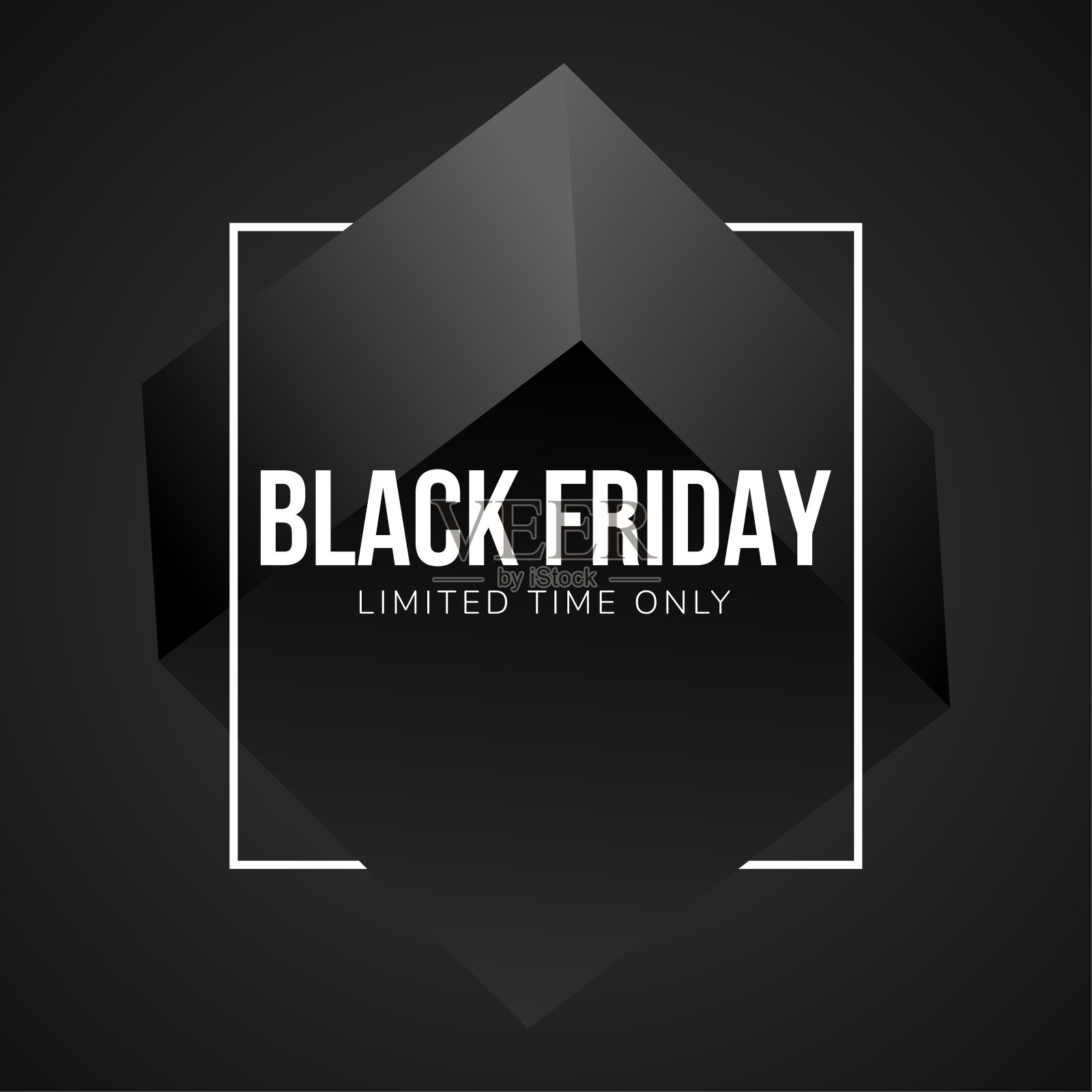 豪华黑色星期五海报插画图片素材