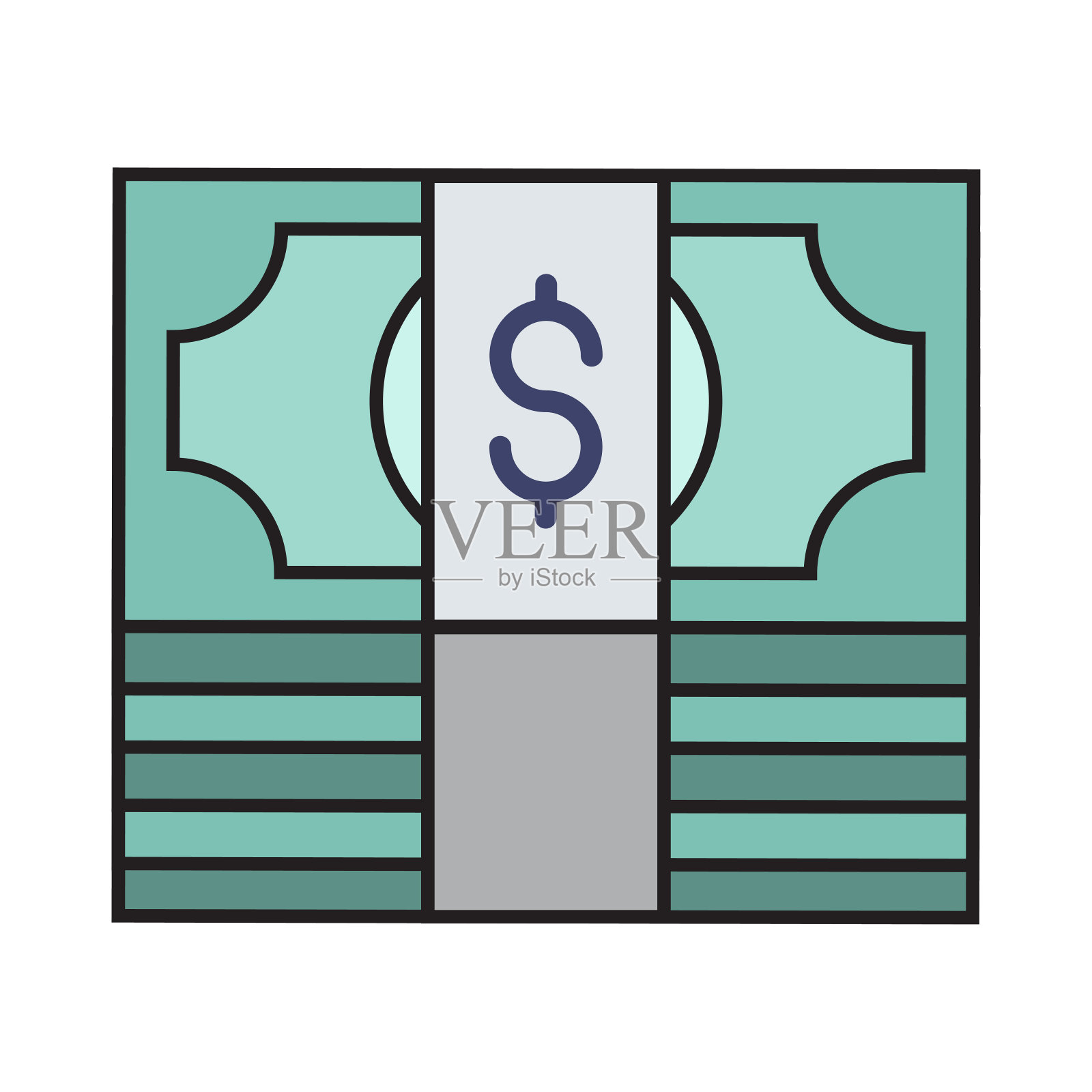 美元插画图片素材