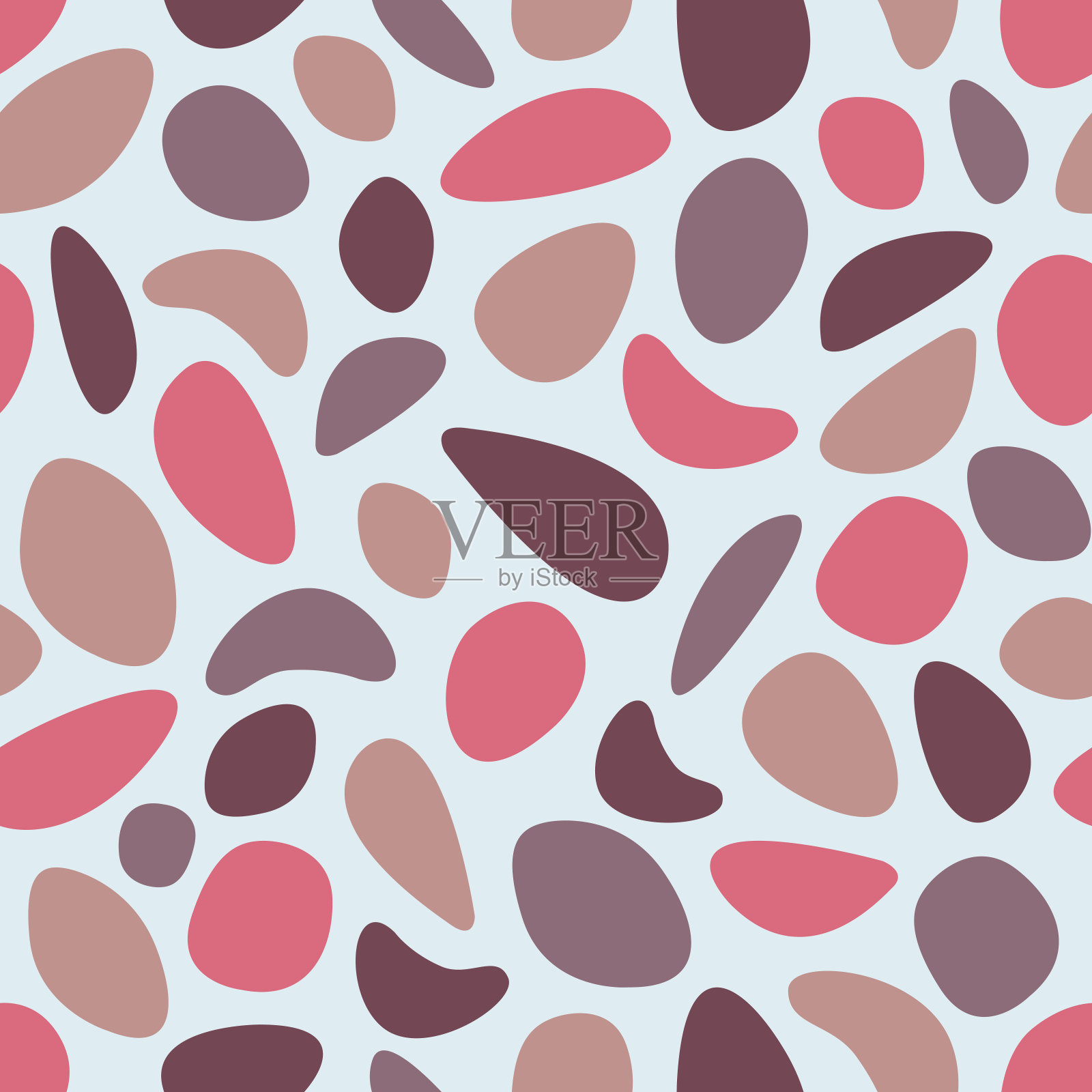 水磨石无缝模式。图案理想的包装纸,墙纸,水磨石地板。五彩缤纷的矢量插图。EPS10插画图片素材