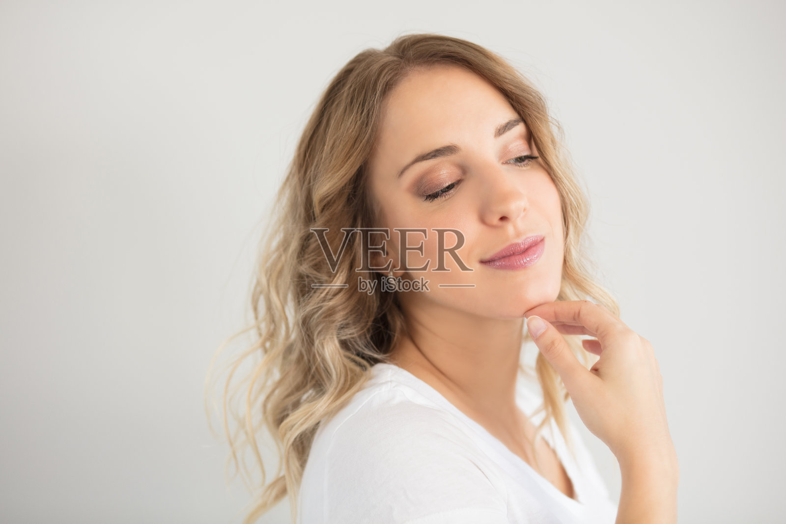 完美的皮肤。照片摄影图片