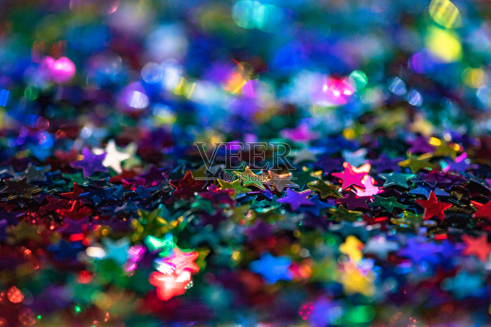 没有聚焦的节日背景照片摄影图片