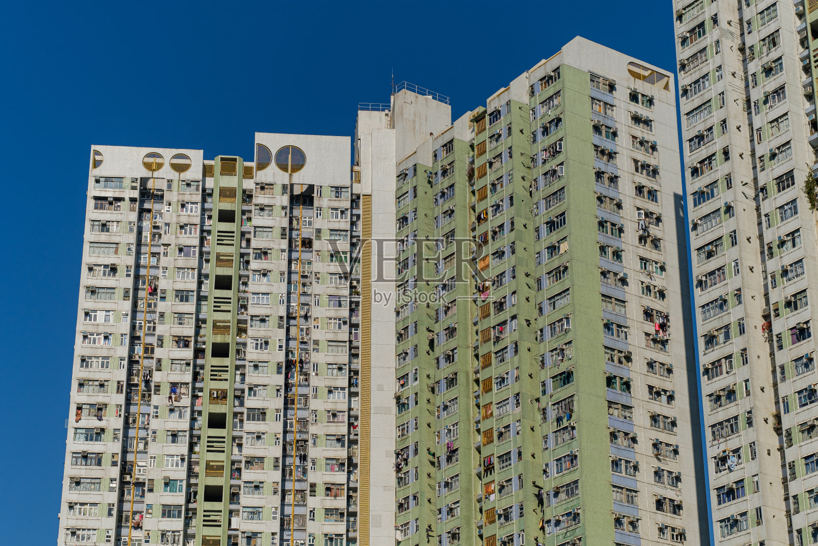 香港将军澳的住宅楼宇照片摄影图片