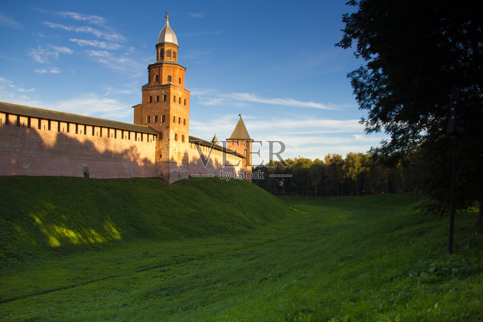 下诺夫哥罗德的克里姆林宫墙照片摄影图片