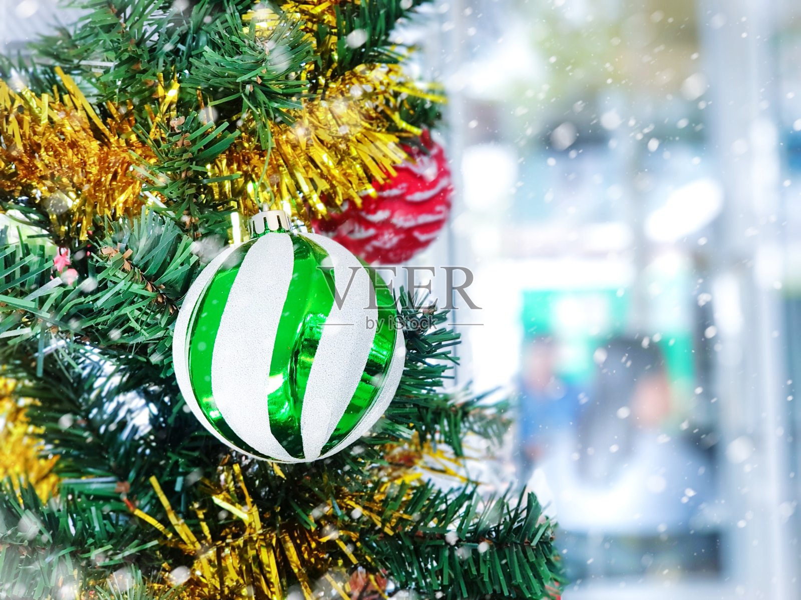 圣诞树的背景照片特写。圣诞和新年。照片摄影图片