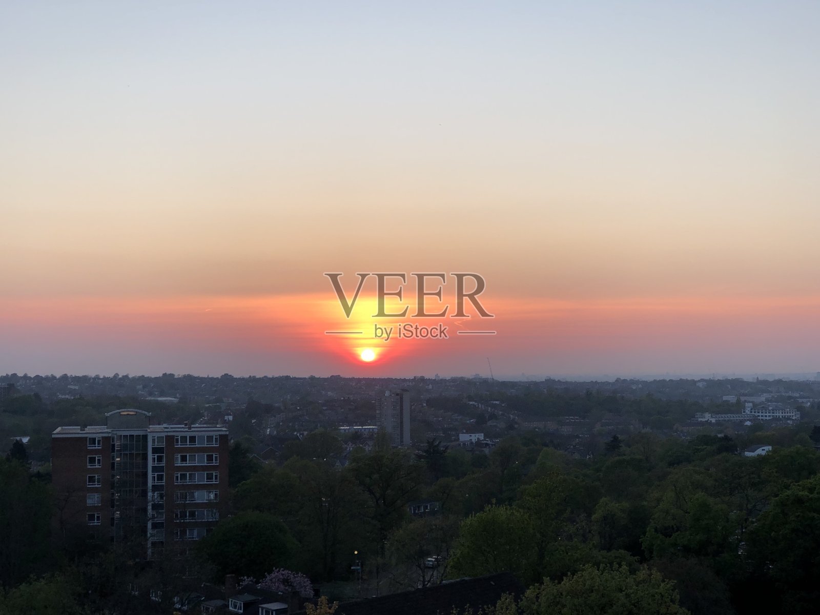 天空日落照片摄影图片