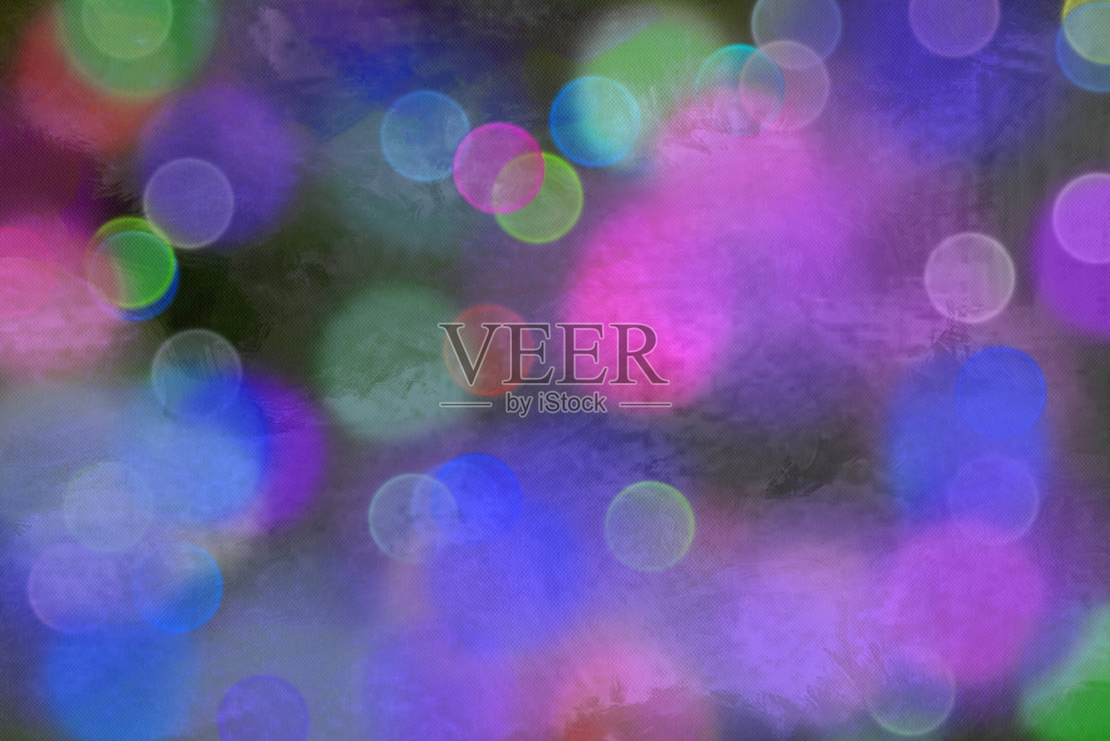 色彩斑斓的散景照片摄影图片