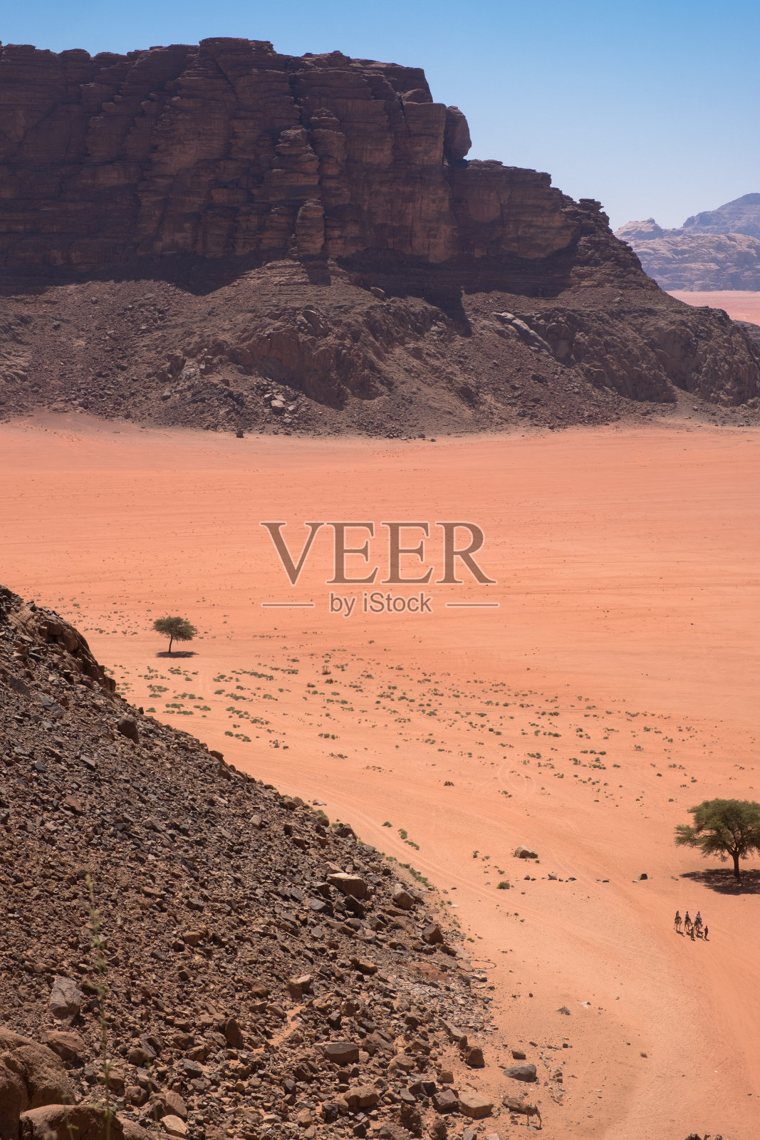 Wadi朗姆酒、约旦照片摄影图片