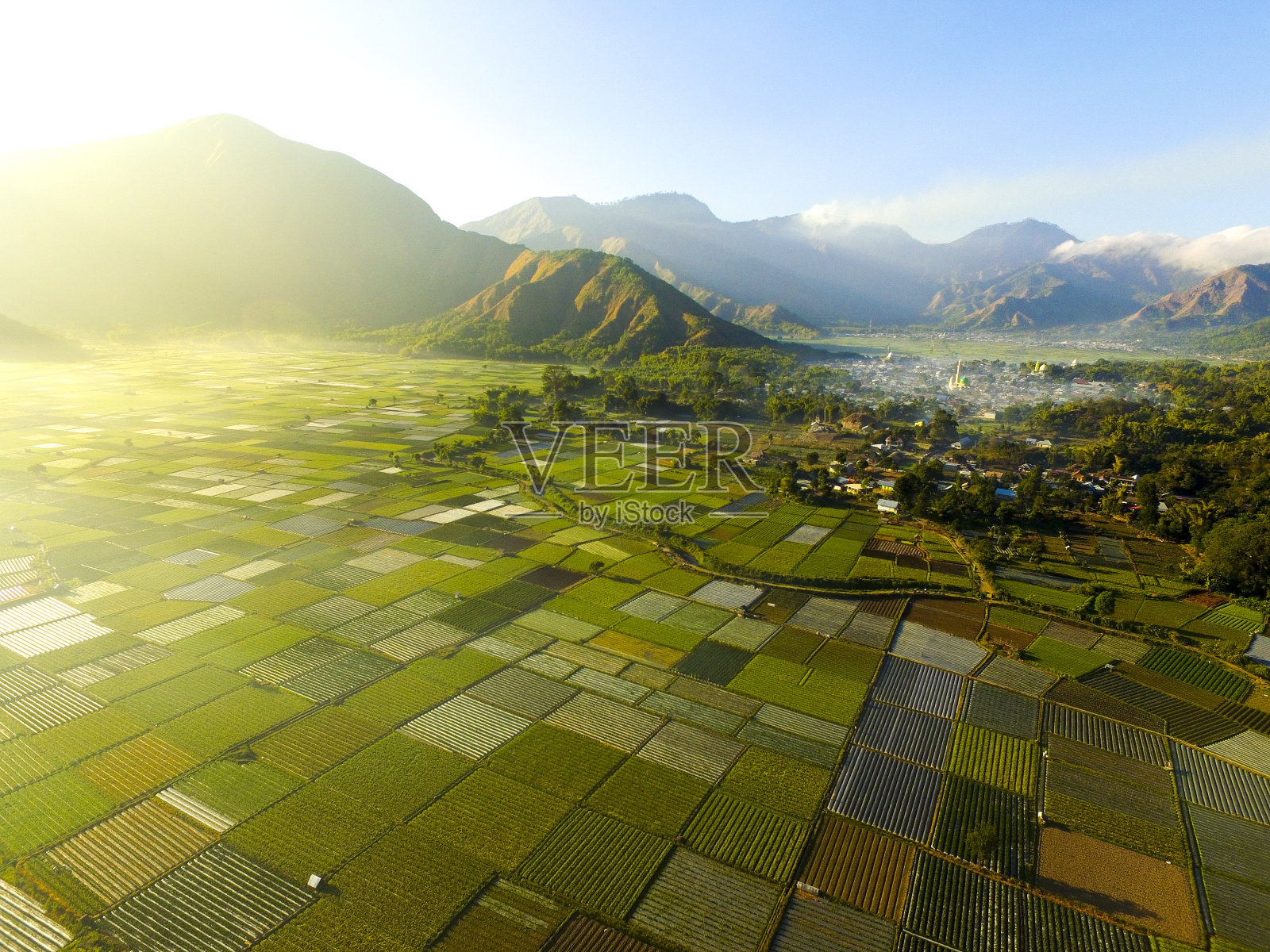 印尼龙目岛Sembalun照片摄影图片