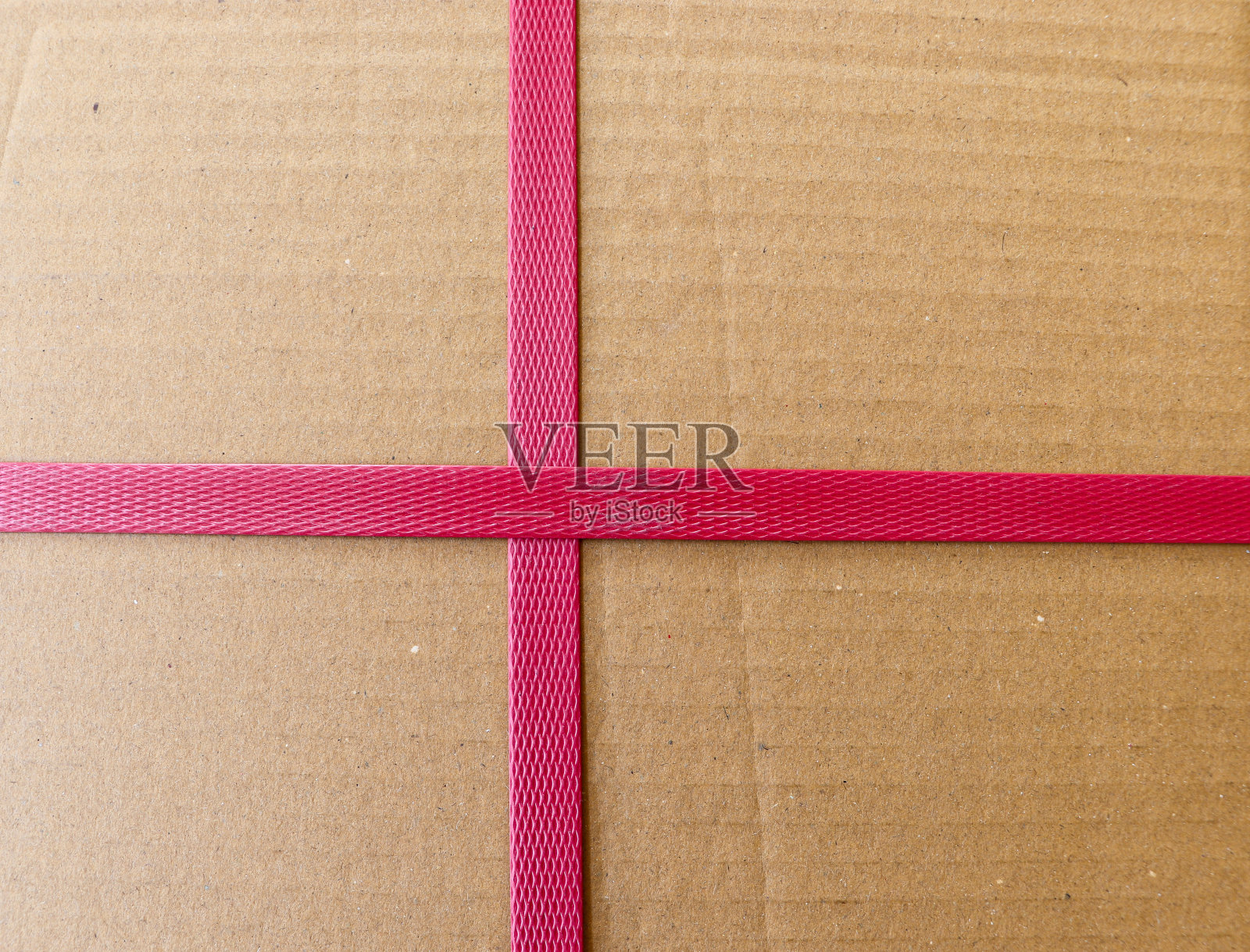 卡片盒表面与粉色带纹理背景照片摄影图片