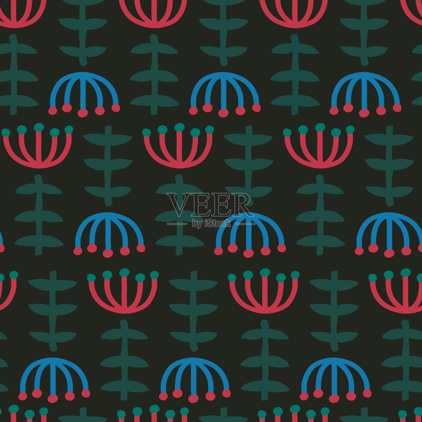 的模式插画图片素材