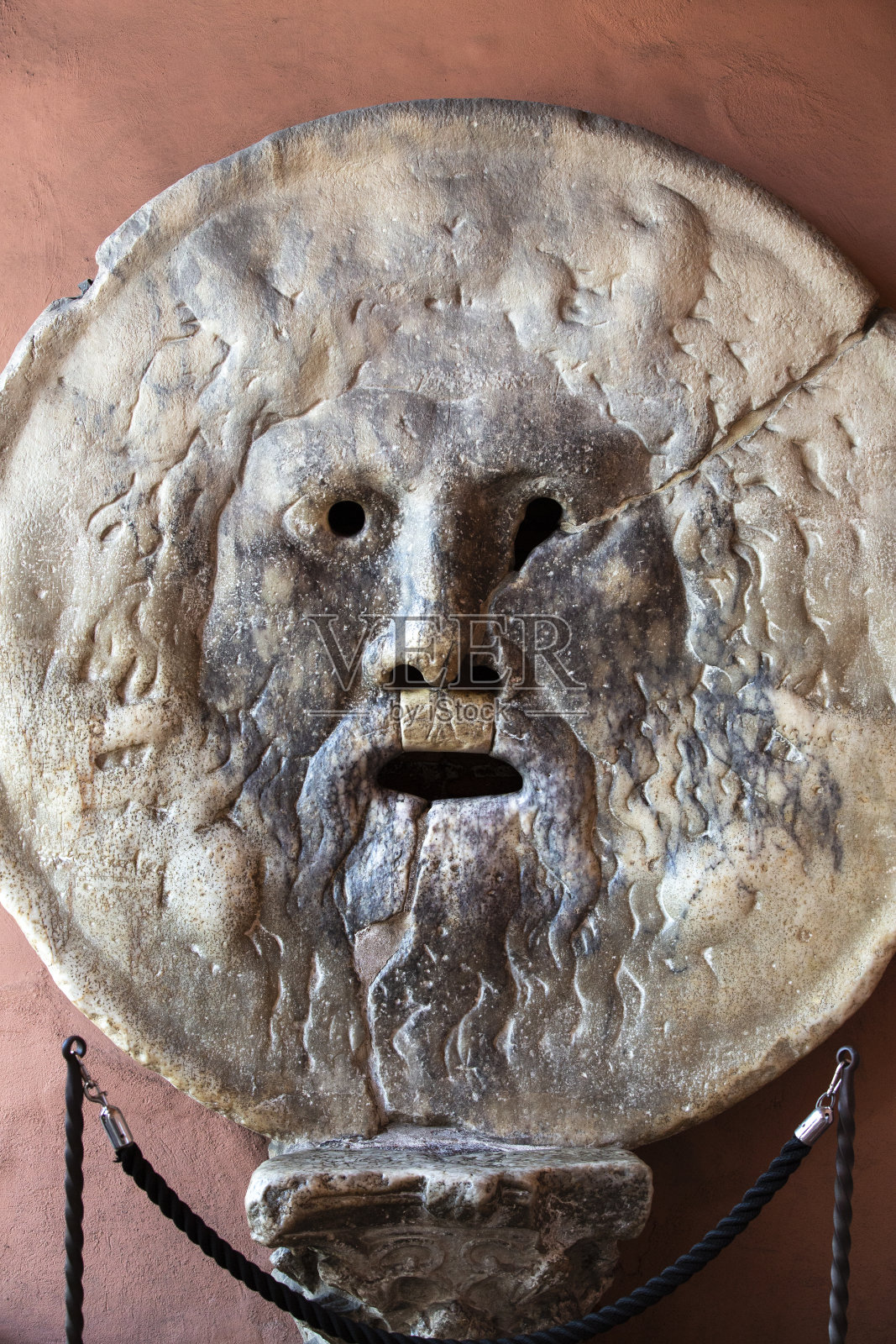 罗马真理之口雕塑照片摄影图片