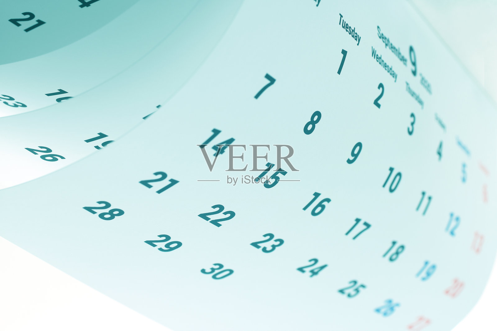 日历特写照片摄影图片
