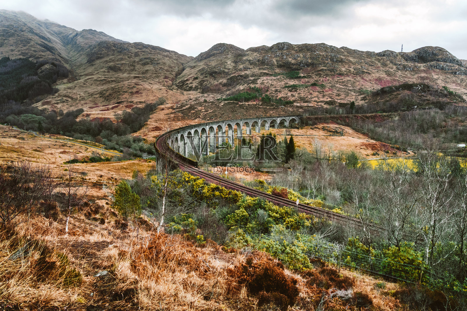 格伦芬南高架桥照片摄影图片