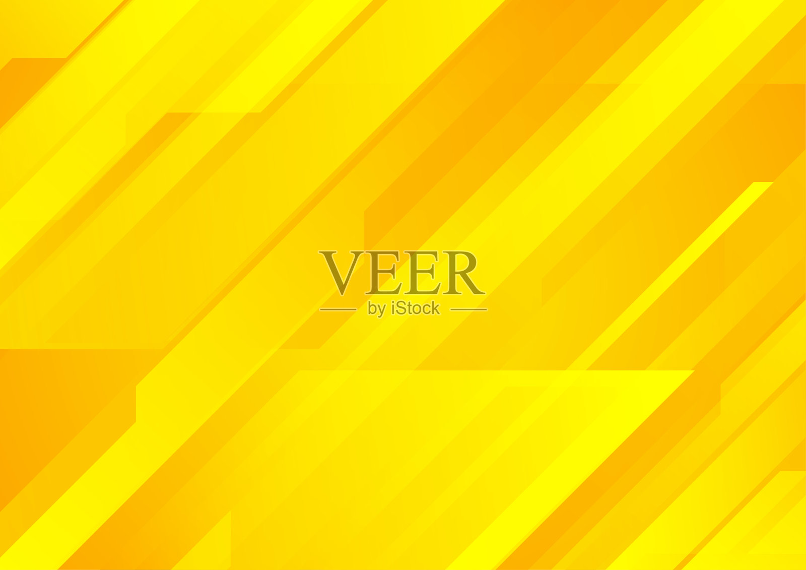 抽象明黄色技术几何背景插画图片素材