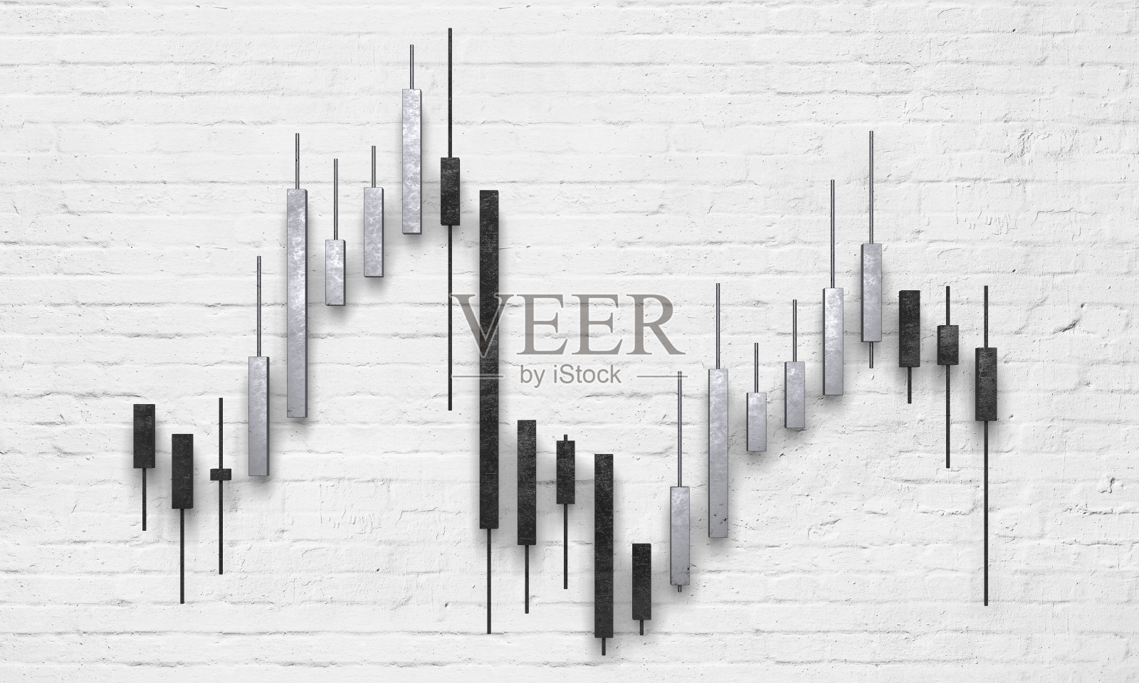 摘要证券交易金融业务图表照片摄影图片