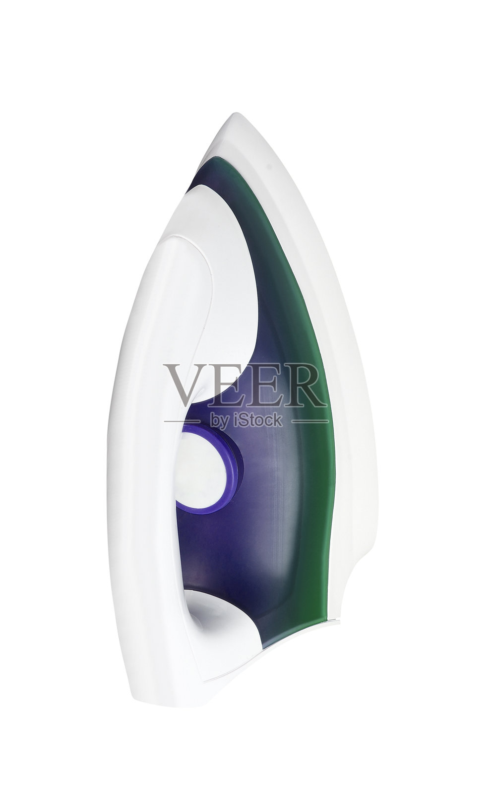 蒸汽熨斗孤立在白色背景上照片摄影图片