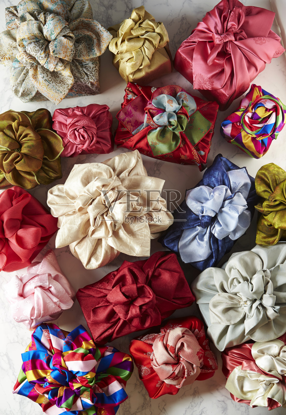 韩国传统包装袋照片摄影图片