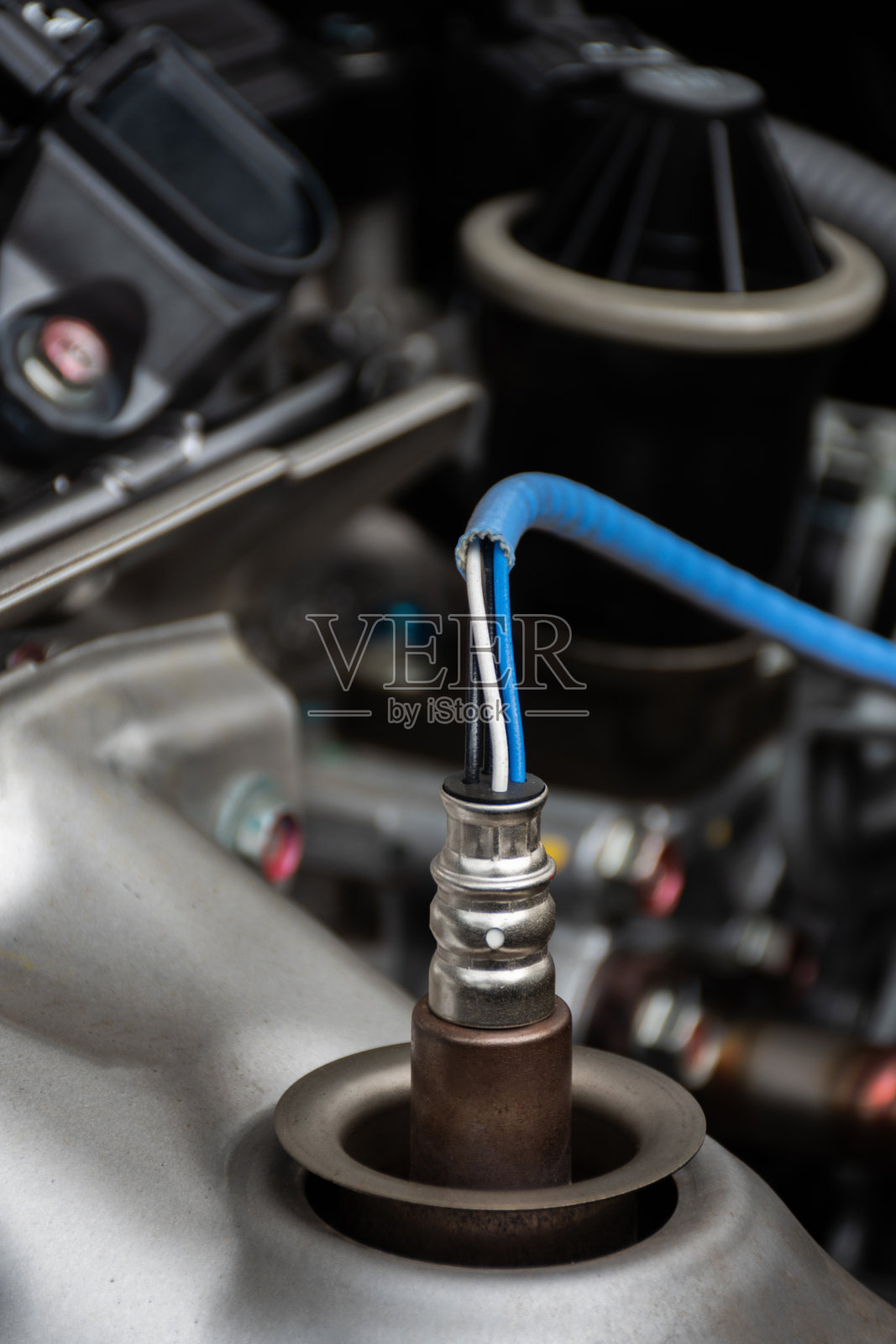 汽车点火装置,汽车火花塞照片摄影图片
