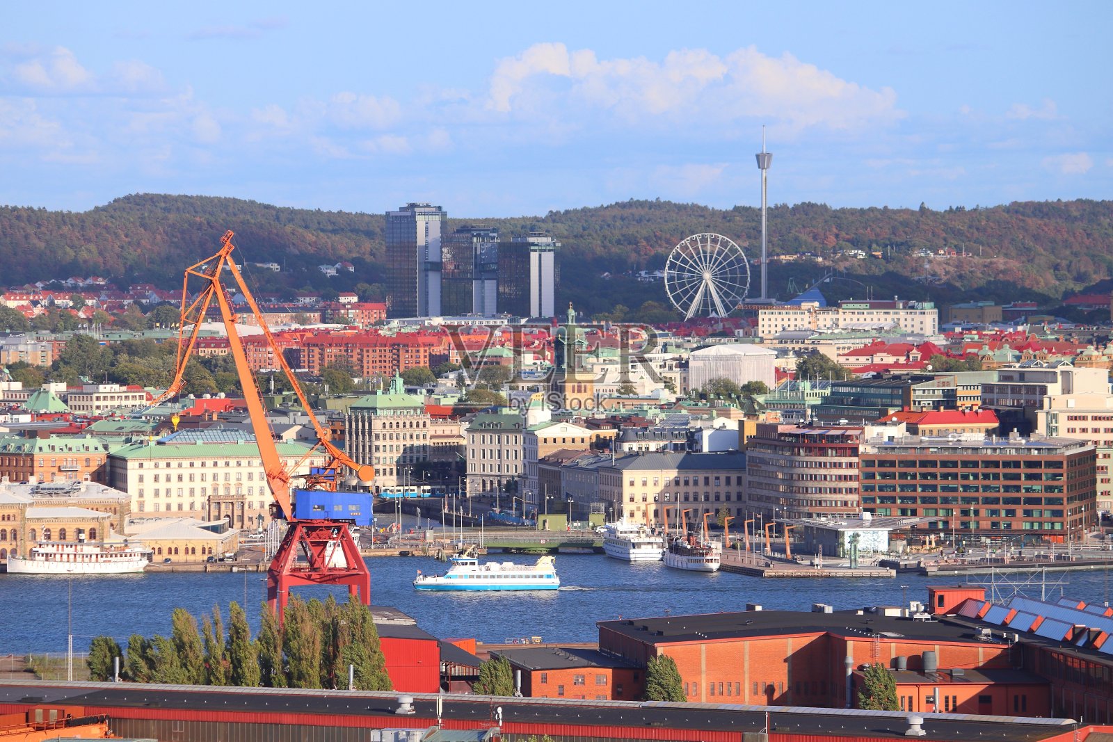 哥德堡市照片摄影图片