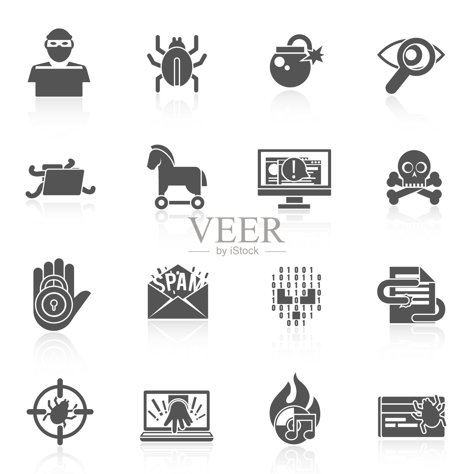 黑客图标图标素材