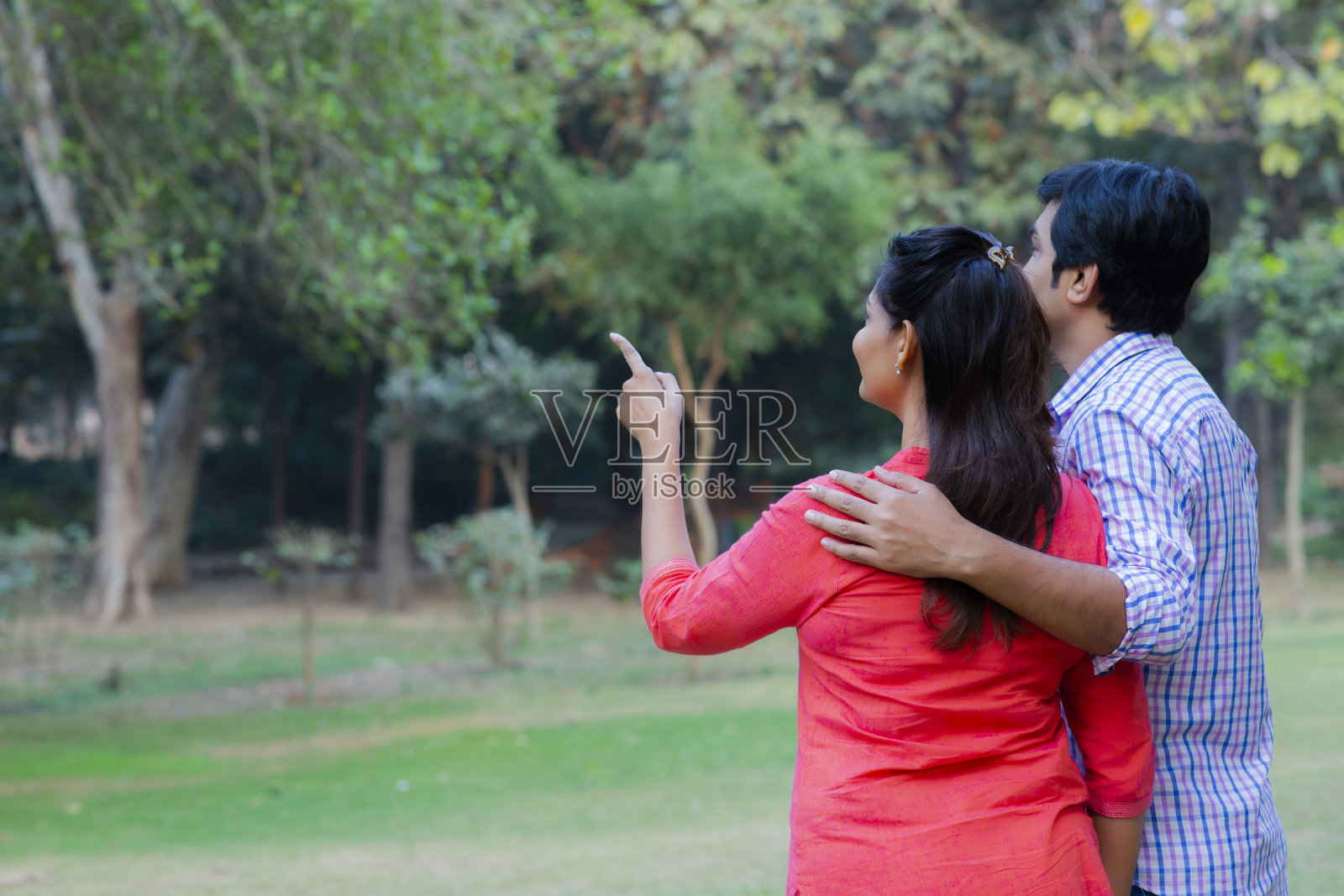 印度成熟夫妇-库存形象照片摄影图片