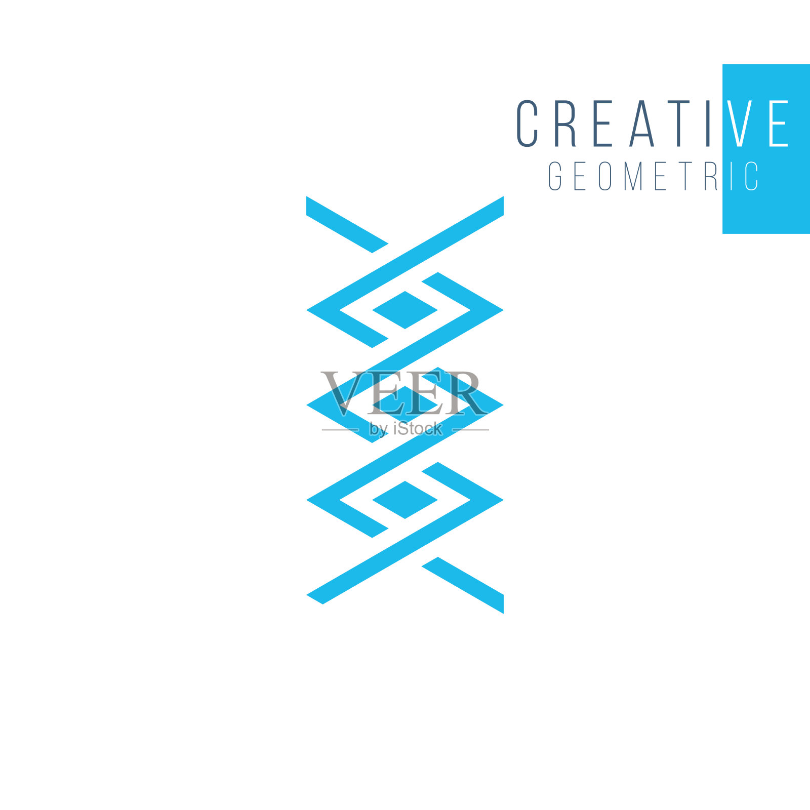 螺旋或dna连接标志设计。股票矢量插图孤立的白色背景。插画图片素材