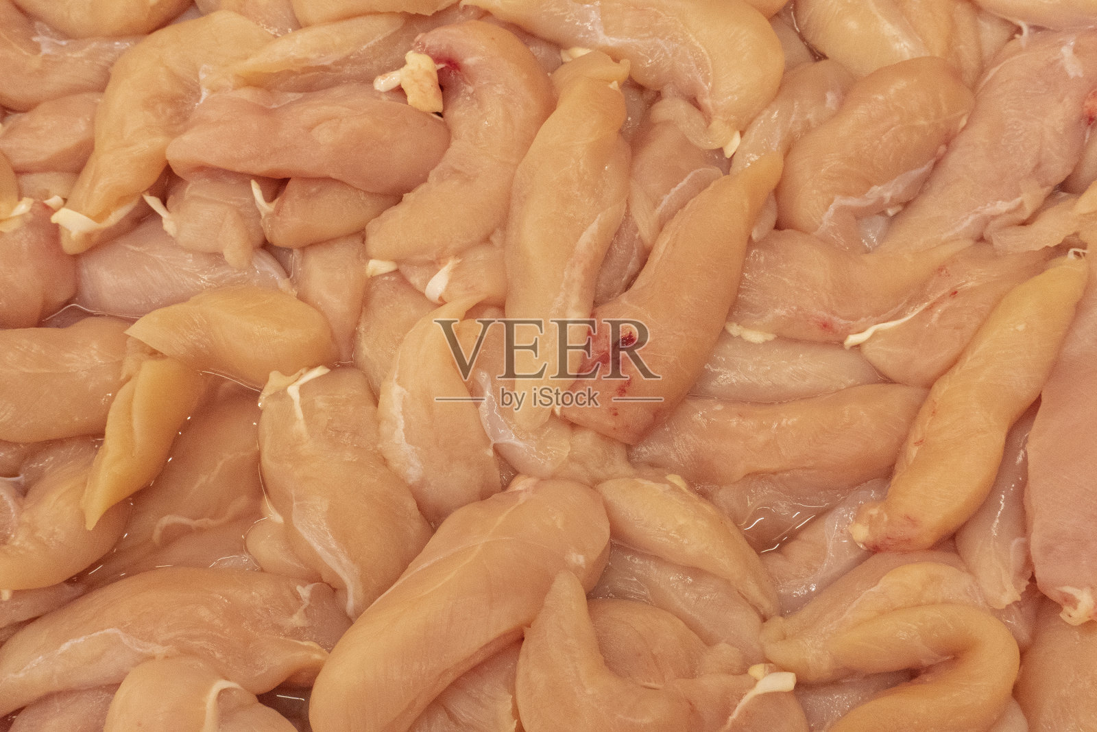 新鲜鸡胸肉照片摄影图片