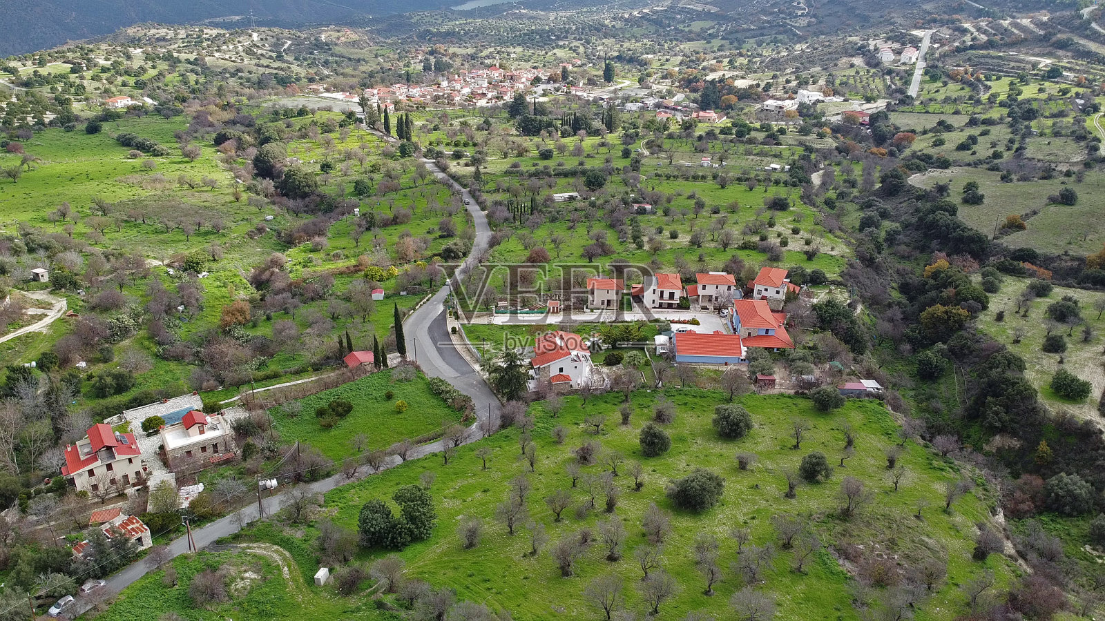 无人机高空航拍视角照片摄影图片