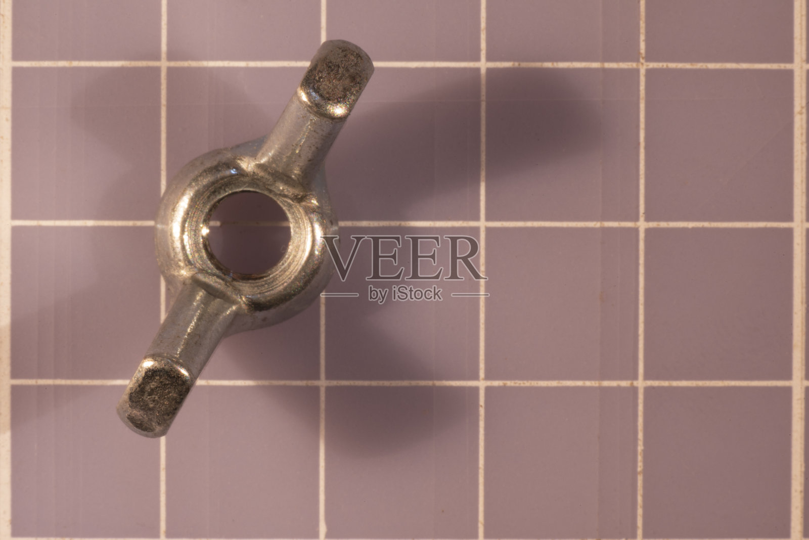 蝶形螺母照片摄影图片