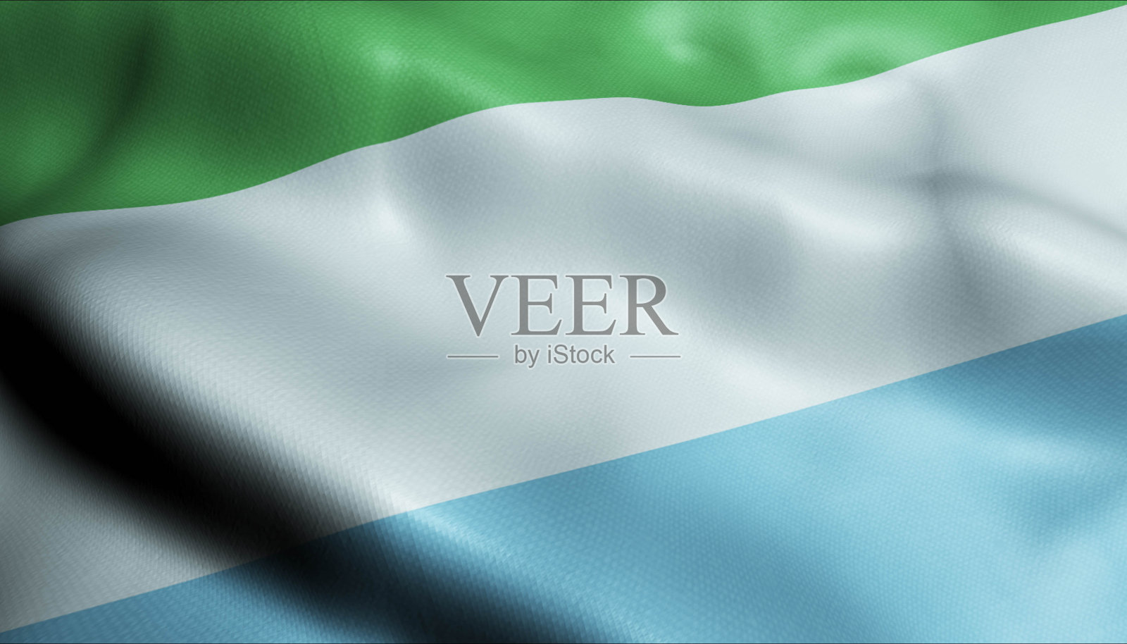 3D挥舞着哥伦比亚城市旗帜的圣何塞特写视图照片摄影图片