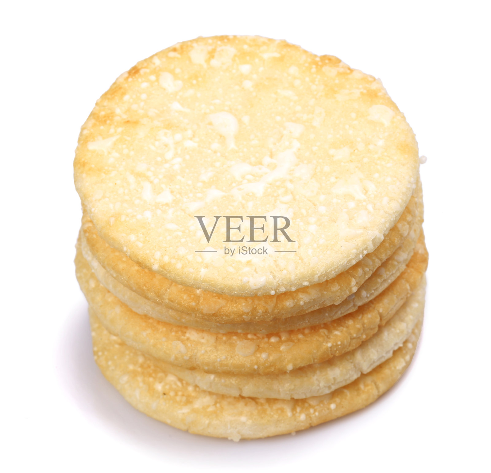 米饼孤立在白色背景照片摄影图片