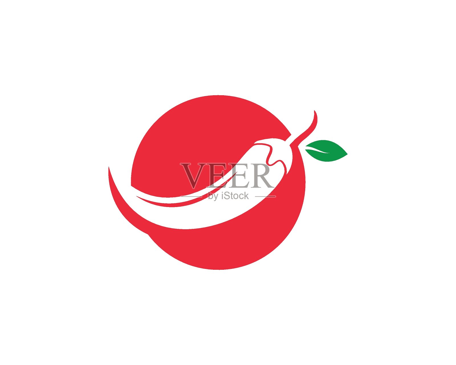 辣椒标志矢量图标插画设计插画图片素材