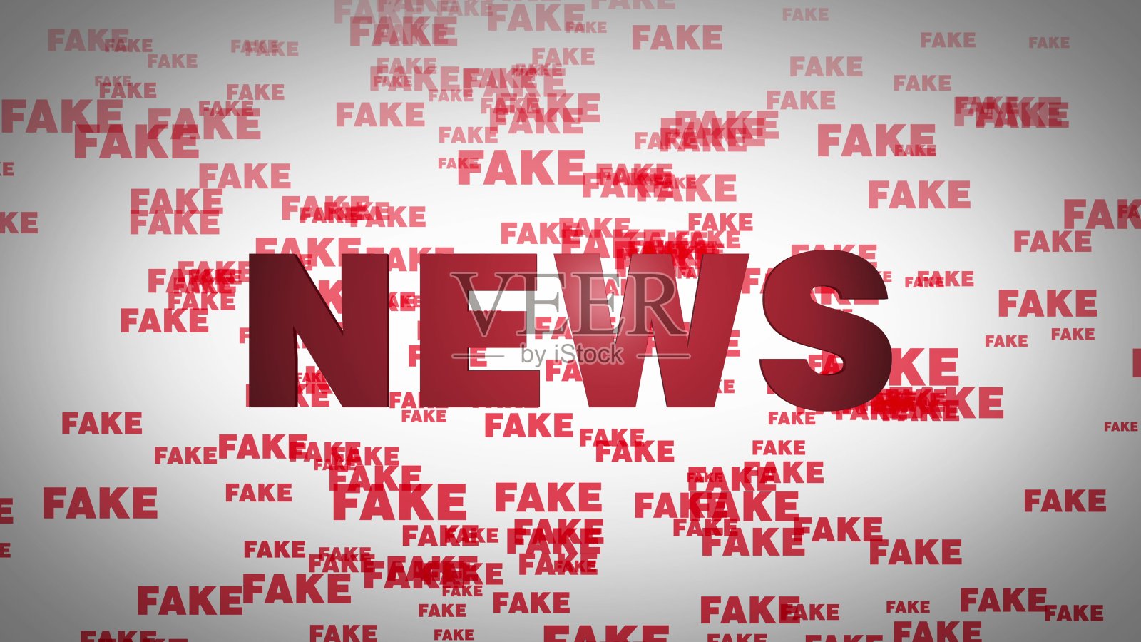 动画伪造事实写作,社交媒体和假新闻的理想素材照片摄影图片