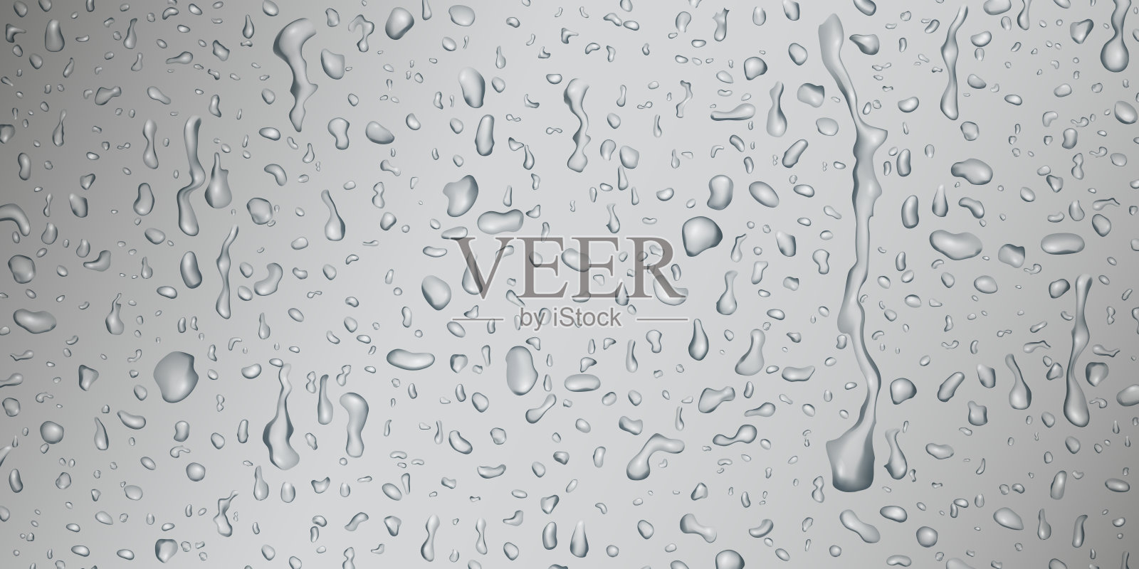 背景与水滴和条纹的水插画图片素材