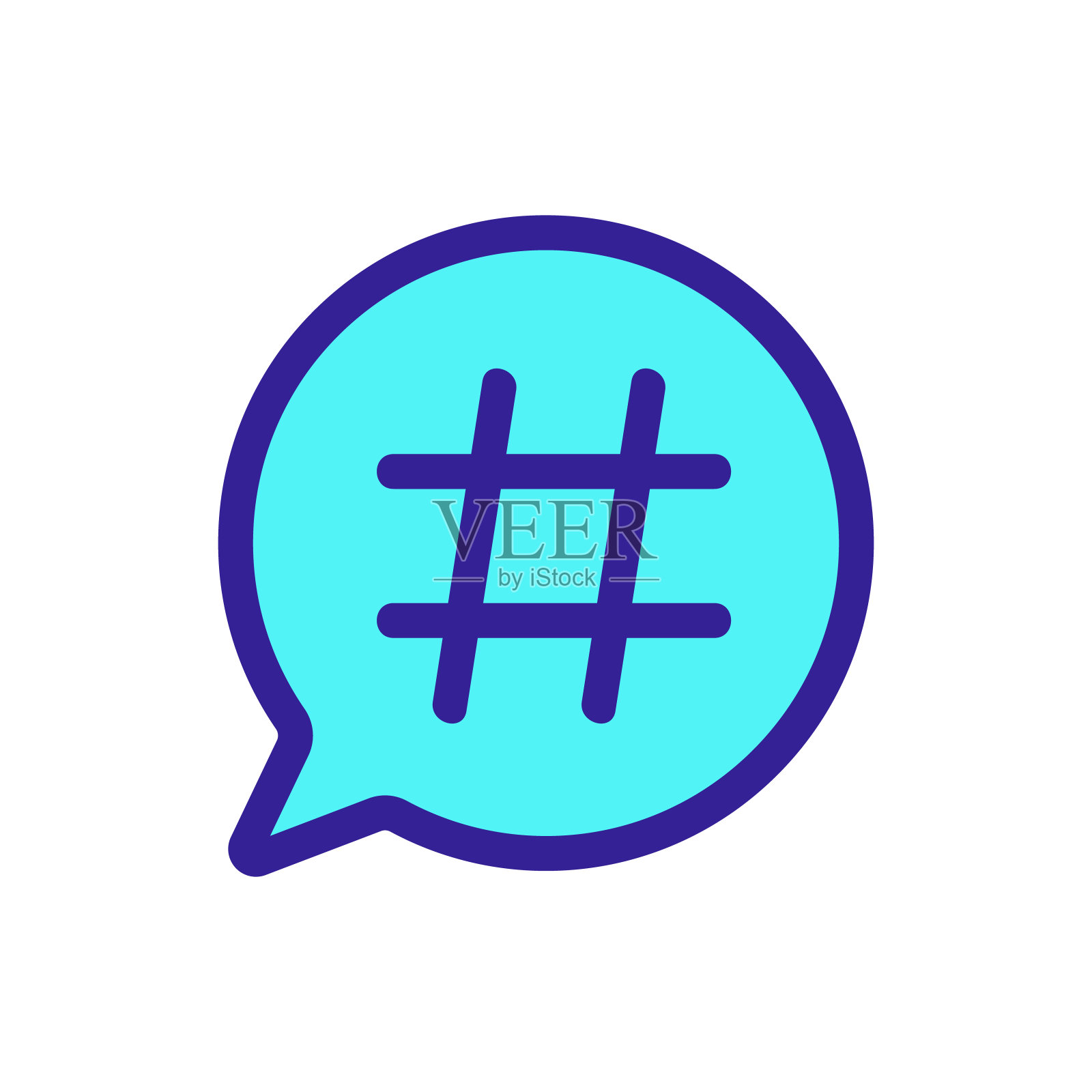 标签图标矢量。孤立轮廓符号插图图标素材