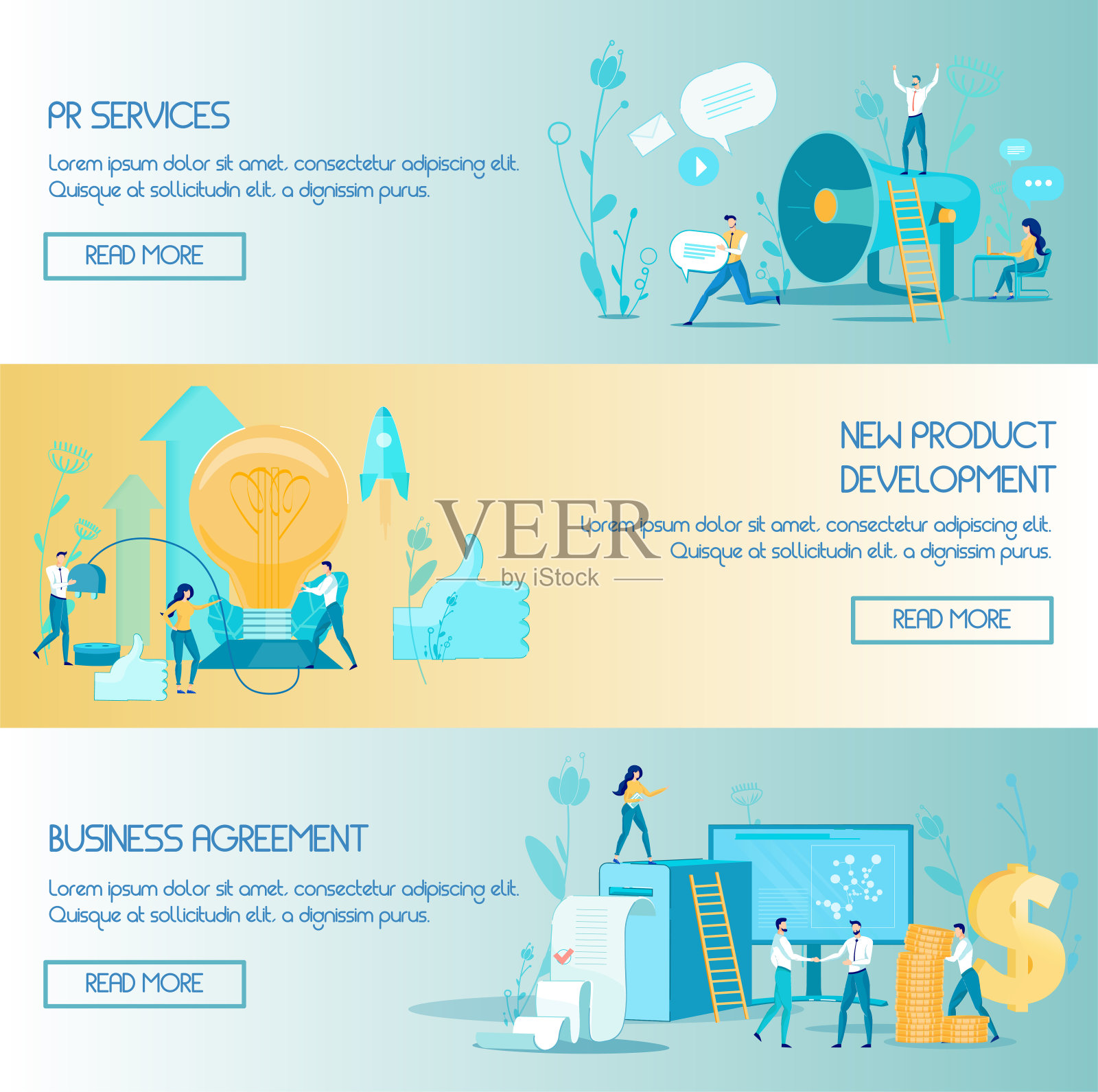 平旗铭文新产品开发。插画图片素材