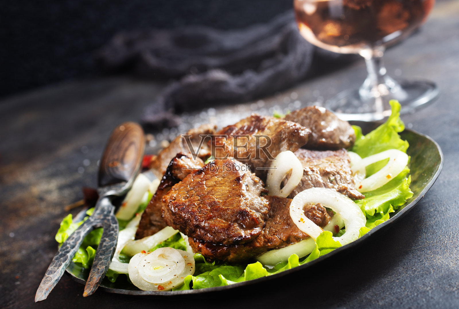 炒肉照片摄影图片