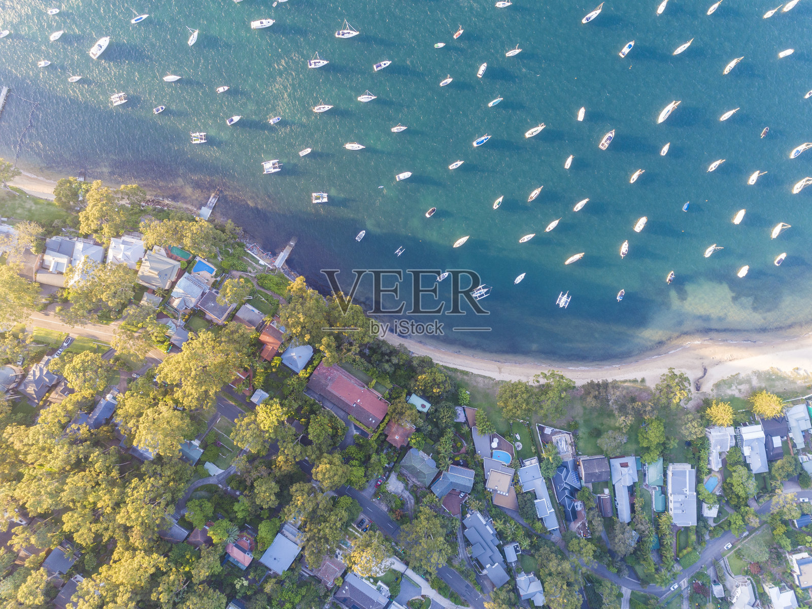 Cottage Point, kuring -gai地区,北悉尼,澳大利亚码头和船只照片摄影图片