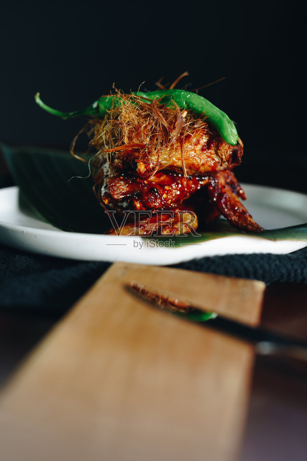 鸡翅亚洲美食照片摄影图片