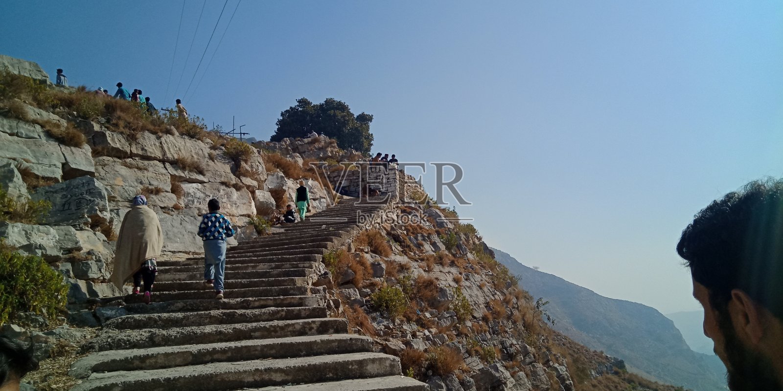 巴巴瓦利坎达里哈桑阿卜达尔圣山照片摄影图片